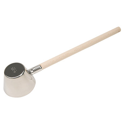 Stainless Steel Cooking Ladle with Wooden Handle (Medium,270cc) Udon Ladle
