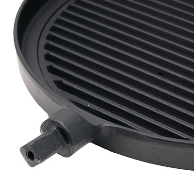 Wooden Handle "steak & Grill Pan"(Iron)