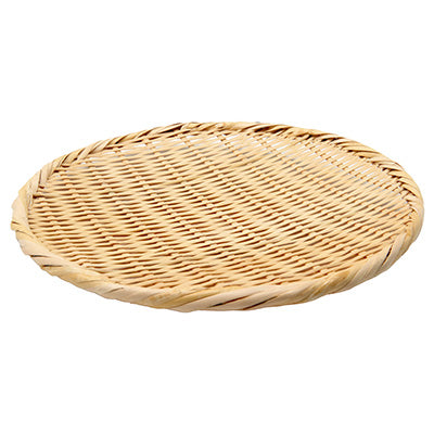 Bamboo Round Tray Zaru, shaku (30 cm) For serving food and storing ingredients