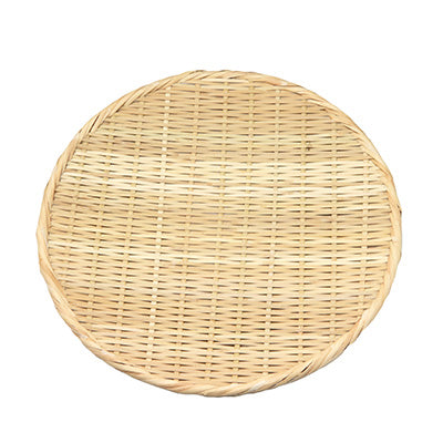 Bamboo Round Tray Zaru, shaku 3 (39 cm) For serving food and storing ingredients
