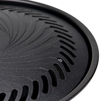 Yakiniku Plate L – Fluorine-Coated, Fat-Draining Design for Easy Cleaning | IWATANI
