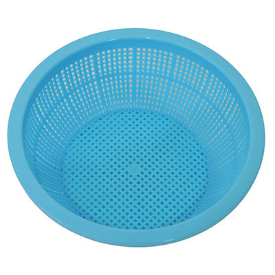 Ikeda DX Round Colander, No. 5(DX-5)Made of polypropylene, Blue made in Japan
