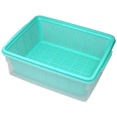 Zarukon Corner 14L(perforated bowl, Colander) made in Japan