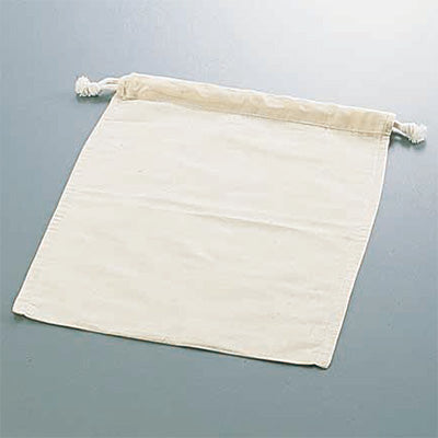 100% Cotton Ω Dashi Straining Bag – Size L (4.5cm×4cm) | Made in Japan