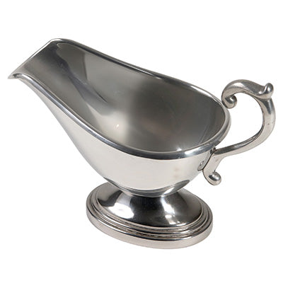 Stainless Steel M-Type Sauce Pot (C) 200ml Gravy Boat for Curry & Sauce