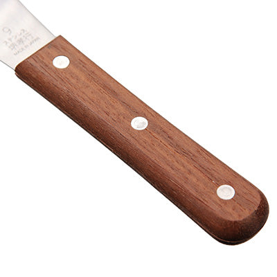Stainless Steel, Palette Knife, Wooden Handle 9(Blade 10cm SAKAI TAKAYUKI)Spatula, Confectionery made in Japan