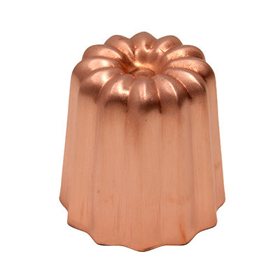 Copper Canelé Mold Small Ø4.5cm × H4.5cm (50cc) Baking Mold (From 1 pc) Made in Japan