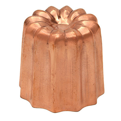 Copper Canelé Mold Large Ø5.3cm × H5cm (80cc) Baking Mold (From 1 pc) Made in Japan