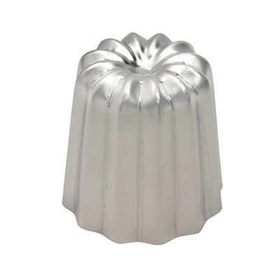 Stainless Steel Canelé Mold Small Ø3.7cm × H3.7cm Capacity 27cc (From 1 pc) Made in Japan
