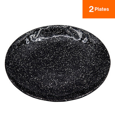 Dish(silver leaflet)2 plates, MIN melamine tableware series