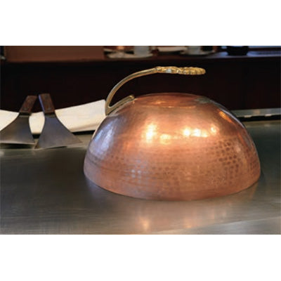 Copper Steak Cover, Round Dome Lid (Steak Dome Lid / Steak Food Cover)