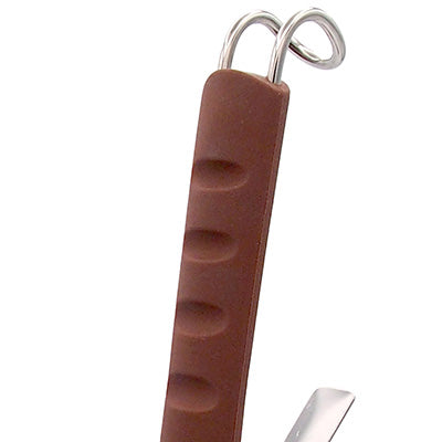 Silicone Handle Pressed Perforated Deep Strainer (2.2mm Holes) – Udon Scooper