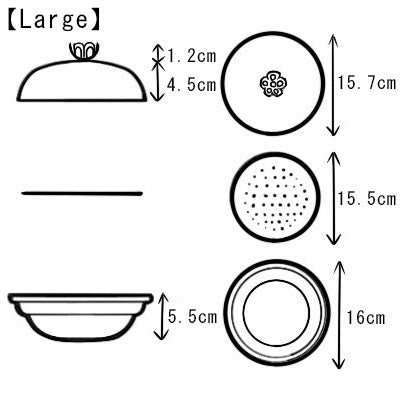 Stainless Steel Sazare Utage Pot with Strainer – Steamer, Serving Plate, Multi-Purpose Pot (Gas Stove Only) la