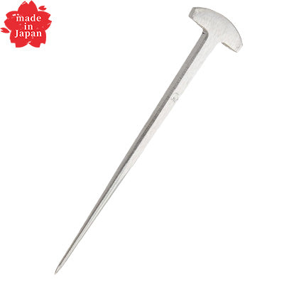 Stainless Steel T-Handle Awl (14.7 cm) – Fish Holder for Professional Use, Made in Japan
