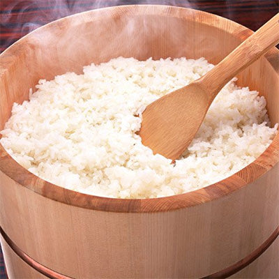 Edo-Style Ohitsu, Sushi Rice Container with Lid – Φ15cm / 1.5 Go (Japanese rice cups) Made in Japan