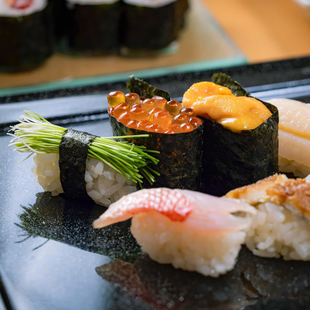 Serve the sushi