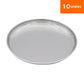 stainless steel round plate 10 plates set（school lunch plate） Preparation of ingredients display for meals
