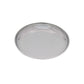 stainless steel round plate 10 plates set（school lunch plate） Preparation of ingredients display for meals