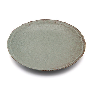 Ultra-Lightweight Porcelain Plates – Mino Ware – 23cm – Set of 2 – Microwave & Dishwasher Safe – Made in Japan – Simple Japanese Tableware