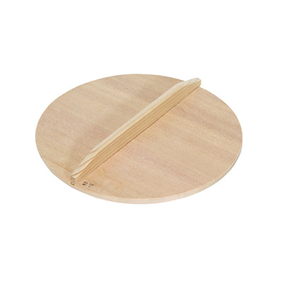 wooden lid