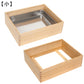 Neta box with lid,With  Perforated stainless steel bat, Prevent the toppings from drying out　made in Japan