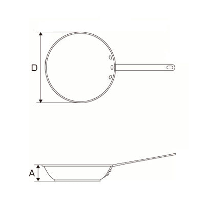 Hokua Proeister IH-BC Frying Pan【IH compatible】　made in Japan