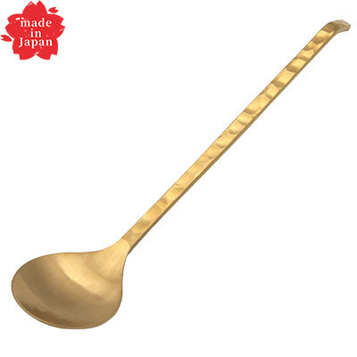 Japanese Mallet Brass Coffee Spoon