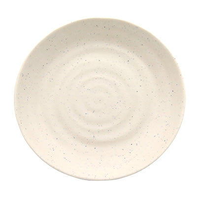 Round Plate（White）1 plate, MIN melamine tableware series