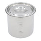18-8 Circle・Deep Type Kitchen Pot (with scale・stainless)
