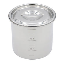 Load image into Gallery viewer, 18-8 Circle・Deep Type Kitchen Pot (with scale・stainless)
