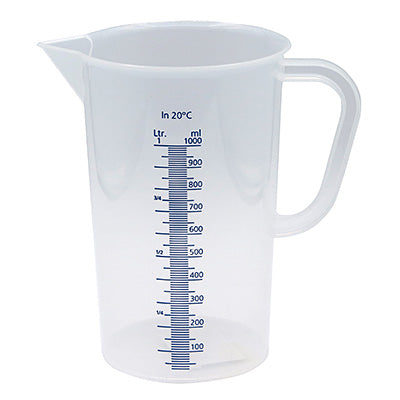 Made in Germany Mizu Masu white PC  (250cc～5000cc)（measuring cup）