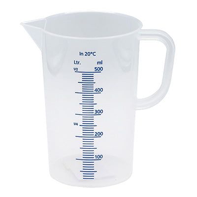 Made in Germany Mizu Masu white PC  (250cc～5000cc)（measuring cup）