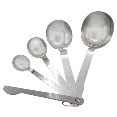 18-0 measuring spoon 4 piece set（With spatula）