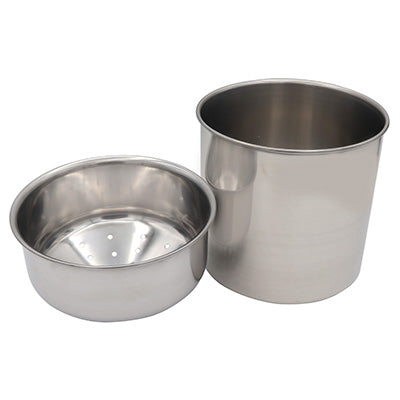 18-8 Tempura fried scraps container（No handle）