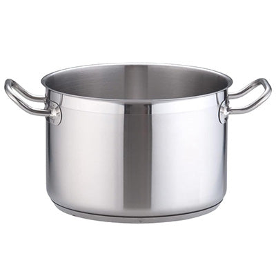 Stainless Half Zundo Pot (IH compatible.Lid sold separately) tkgpro series