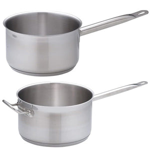 Stainless One Handed Deep Pot (IH compatible.Lid sold separately) tkgpro series