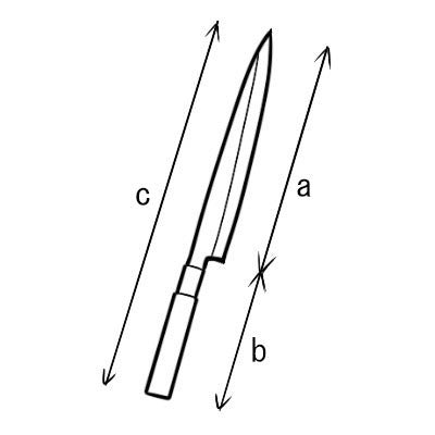 Takayuki Sakai PC Japanese knife. Shobu（molybdenum steel）　made in Japan