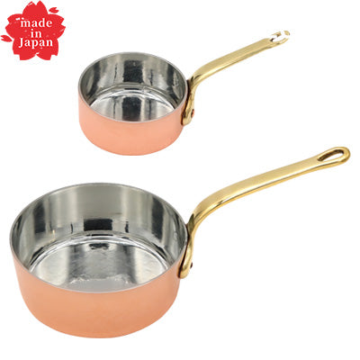 Copper Petit bread（Ideal for warming up sauce in small portions or for serving.） 【For gas only】made in Japan