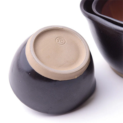 Mortar Motoshige（Black matte）crush, rub Straight from the kitchen to the table　made in Japan
