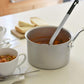 Aluminum One Hand Pot. Deep type  (With lid) meister series【Gas Only】　made in Japan