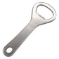 Stainless Steel Flat Bottle Opener 10cm　Cap Remover Tool