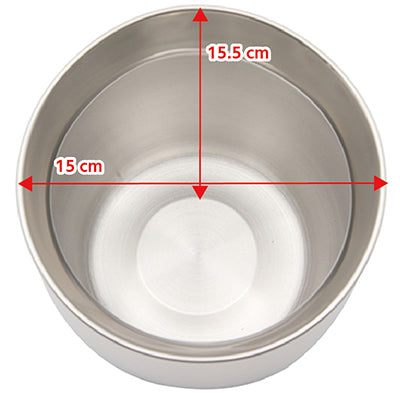 Stainless Steel UK Waste Bowl　Large（L）　WASTE CROCK pot | Scum Skimming