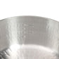 Nakao Aluminum Yukihira Pan – Shallow & Wide Base, Hammered Finish, Extra-Thick 3mm For Gas Stoves Only – Made in Japan