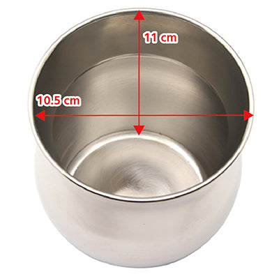 Stainless Steel UK Waste Bowl &nbsp;Small（S）　WASTE CROCK pot | Scum Skimming