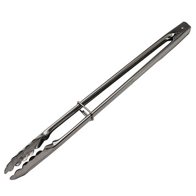 Stainless Steel  large Multi-Purpose Tongs  40cm (1.0mm Thick) with Ring Lock