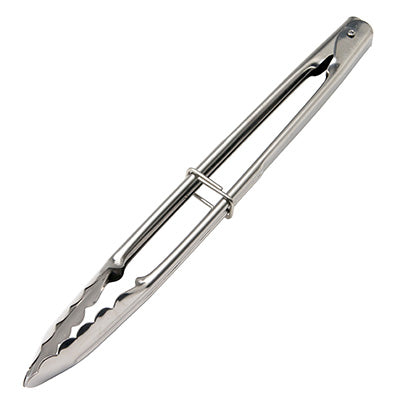 Stainless Steel  medium Multi-Purpose Tongs  30cm (1.0mm Thick) with Ring Lock