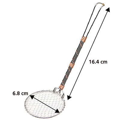 Boiled Tofu Spoon.Copper Wire Winding Long Handle