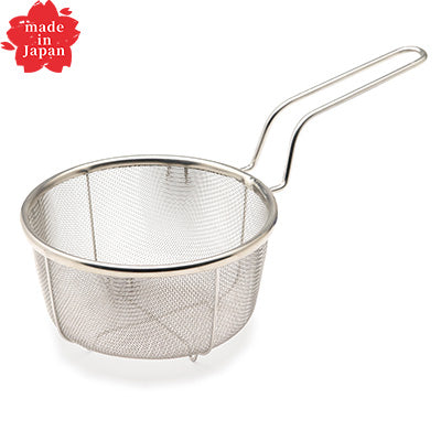 Stainless Steel Boiling Basket 16cm (Ø16 × H8 cm) – Made in Japan