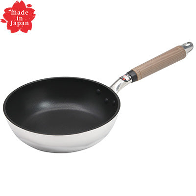 Aluminum  Senren Cast FAN Frying Pan 20～30cm – Lightweight, 【Gas Stove Only】　Made in Japan