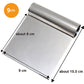 Stainless Steel Dough Scraper, 9cm – For Bread & Pastry Baking